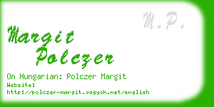 margit polczer business card